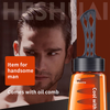 Professional 2-in-1 Hair Wax Gel With Comb Long-lasting Fluffy Hair Pomade Wax Mud Men Hair Cream Salon Styling Gel Tool