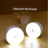 USB Recharge LED PIR Infrared Sensor Night Light