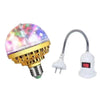 E27 Rotating Magical Ball Lights Mini RGB Projection Lamp Party DJ Disco Ball Light For Christmas Party KTV Bar Stage Wedding Party Decoration