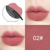Women Lazy Lipstick Elegant And Noble Make Up Liquid Lipstick Waterproof Non-stick Cup Lip Tint Matte LipstickLong- Lasting