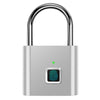 Keyless USB charging door lock fingerprint smart padlock quickly unlock